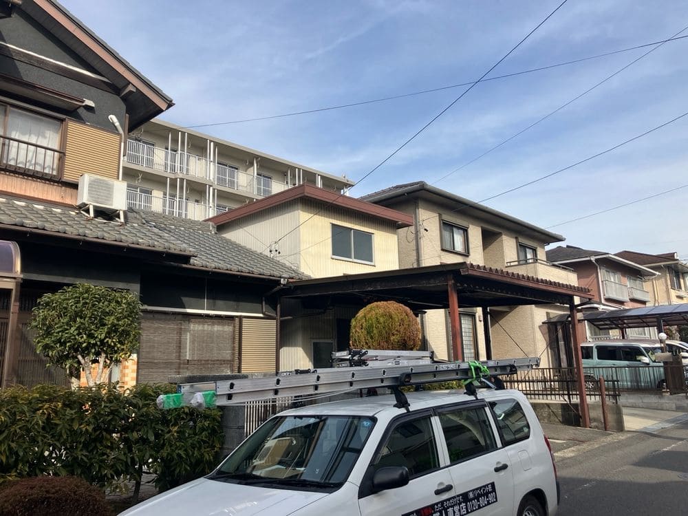 四日市N様 施工前外壁2 (2) 奈良市 外壁塗装 リペイント匠