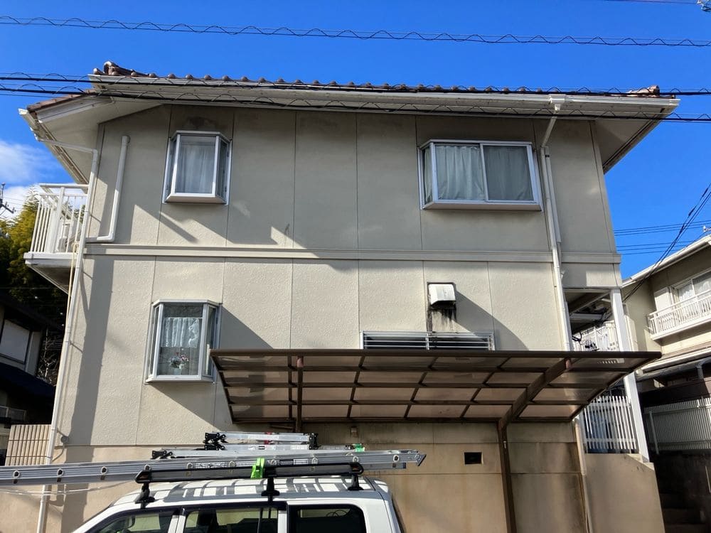 施工前_外壁全体 (2) 奈良市 外壁塗装 リペイント匠