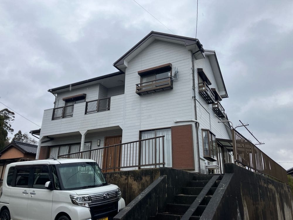 施工前_外壁全体 (2) 奈良市 外壁塗装 リペイント匠