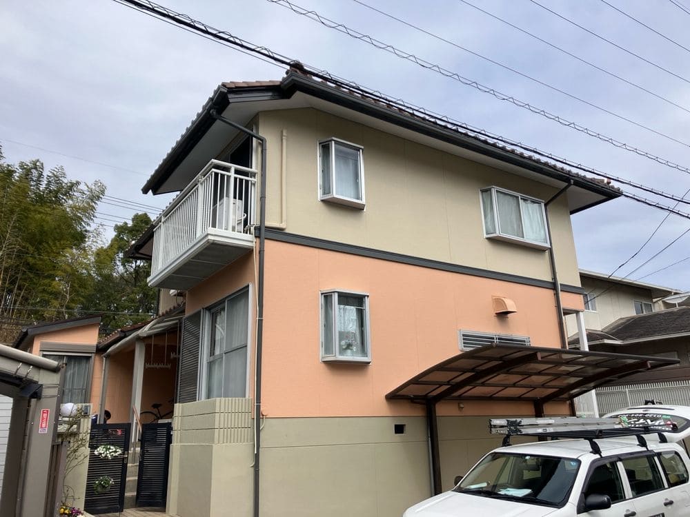 施工後_外壁全体 (2) 奈良市 外壁塗装 リペイント匠
