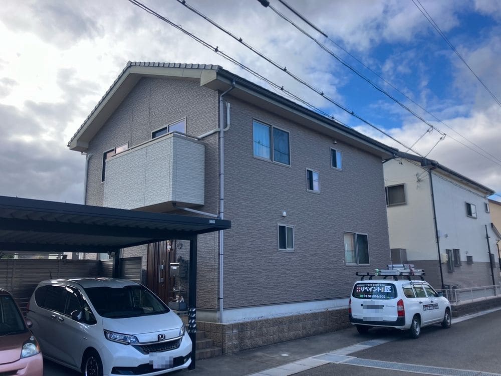 生駒市東磯山Y様 (1) 生駒市 外壁塗装 リペイント匠