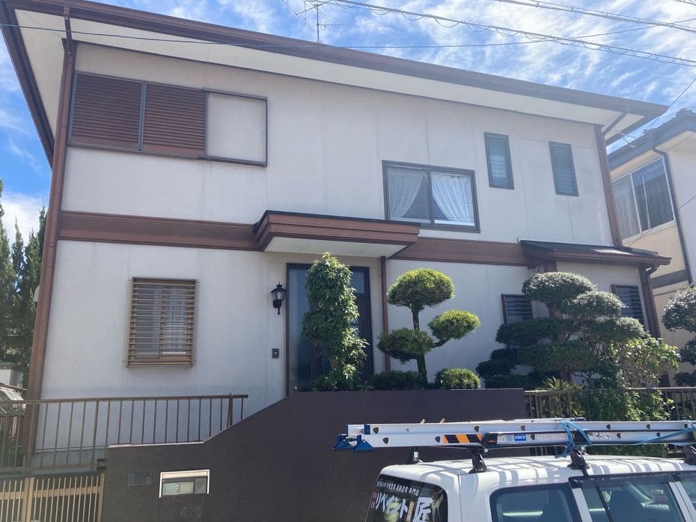 橿原市F様_施工前_外壁全体 橿原市 外壁塗装 リペイント匠