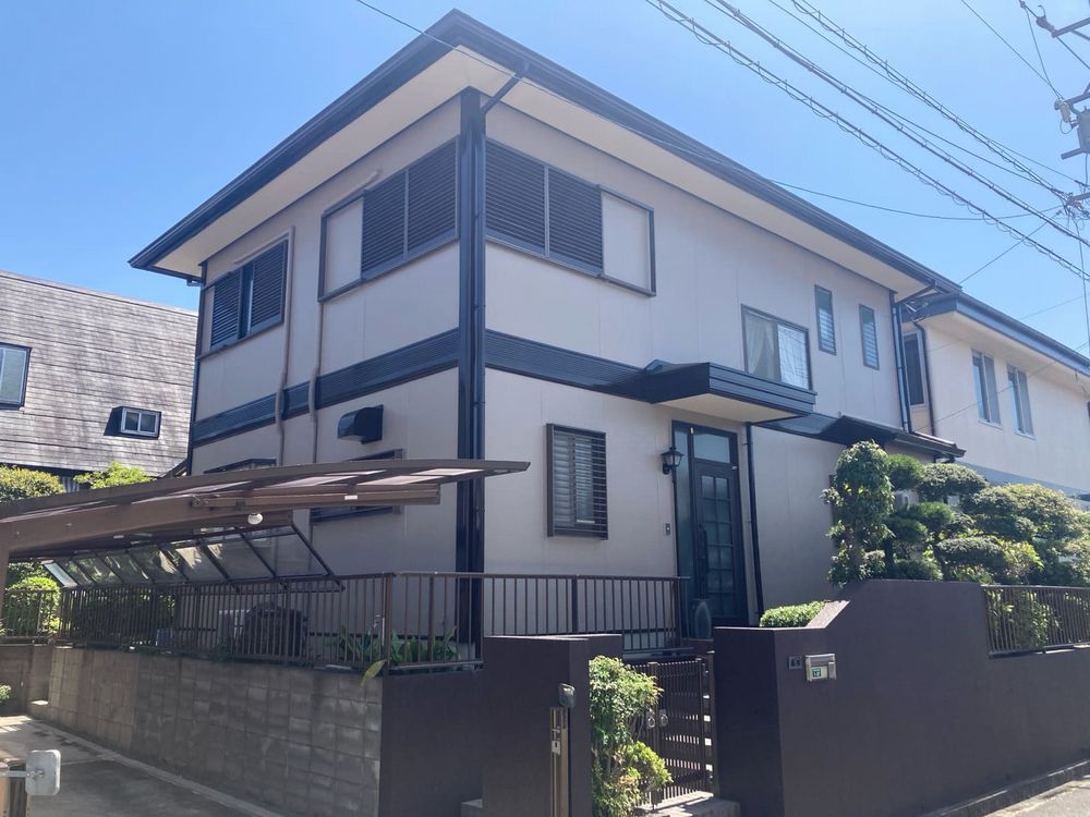 橿原市F様_施工後_外壁全体 (3) 橿原市 外壁塗装 リペイント匠