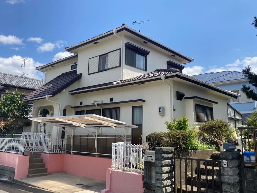 橿原市さつき台K様_施工後_外壁全体3 橿原市 外壁塗装 リペイント匠