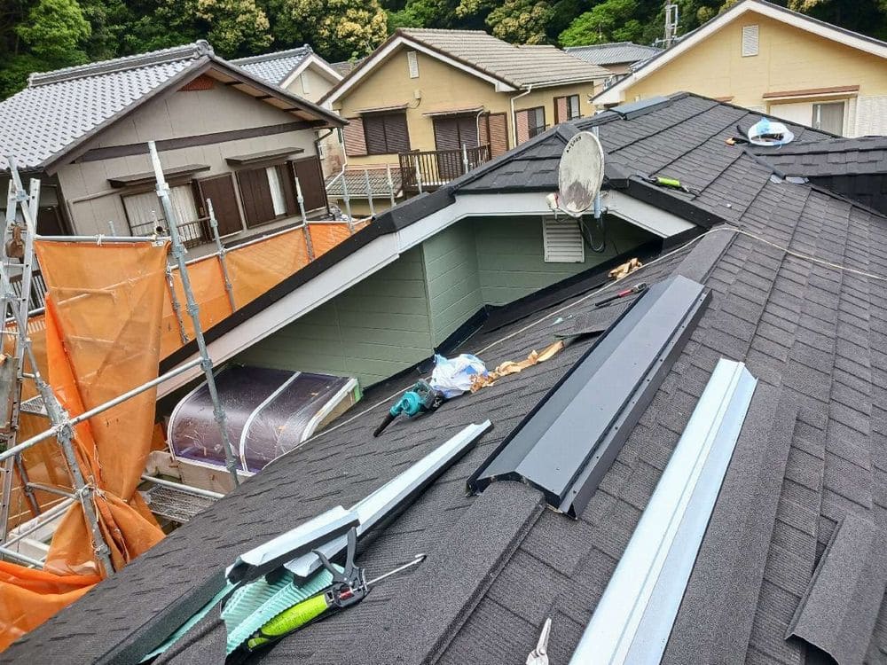 橿原市 屋根工事 リペイント匠