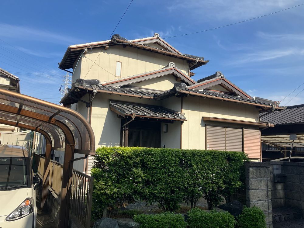 O様 生駒市 施工前外壁1 生駒市 外壁塗装 リペイント匠