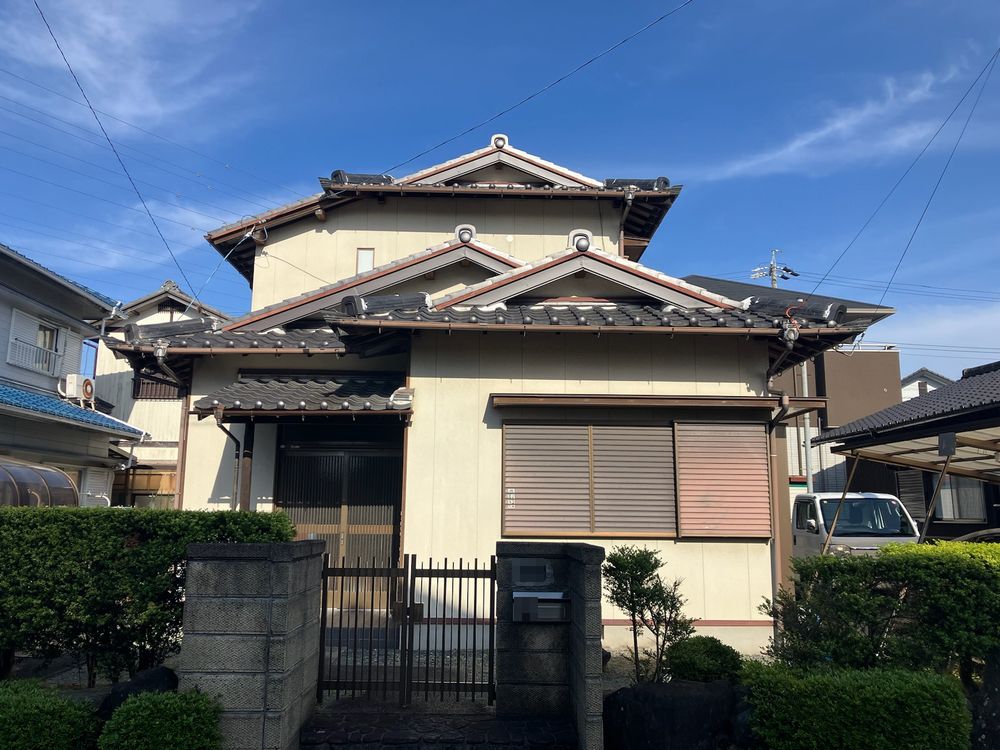 O様 生駒市 施工前外壁2 生駒市 外壁塗装 リペイント匠
