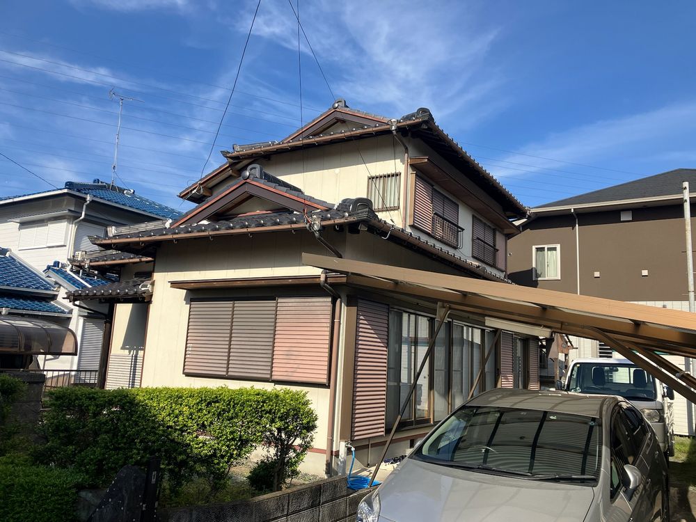 O様 生駒市 施工前外壁3 生駒市 外壁塗装 リペイント匠