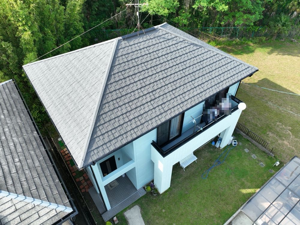 橿原市Y様_施工後_屋根全体 伊賀橿原市 屋根工事 リペイント匠