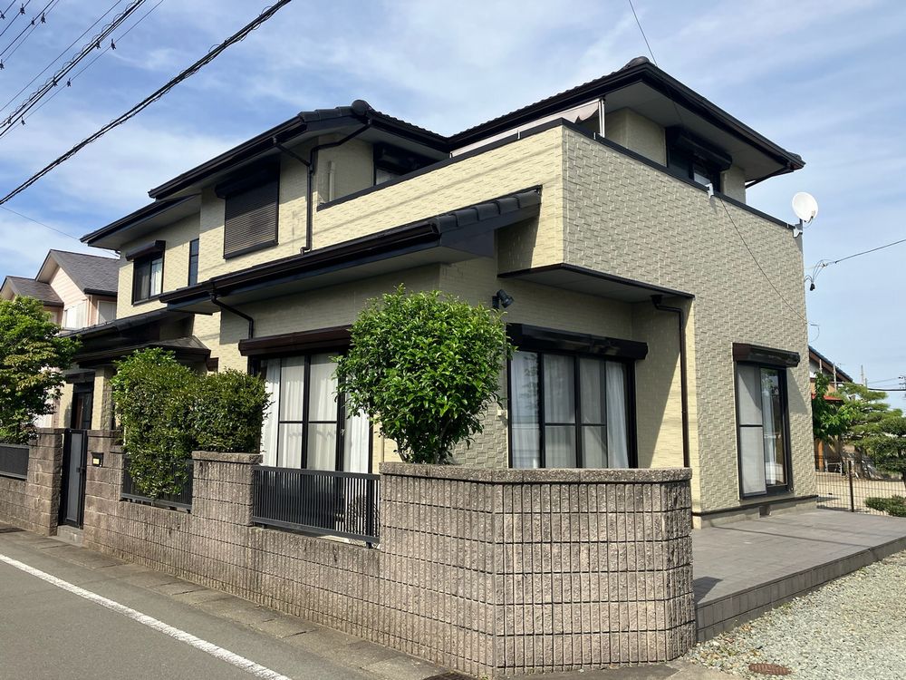多気郡Y様_施工後_外壁全体 (2) 橿原市 外壁塗装 リペイント匠伊勢