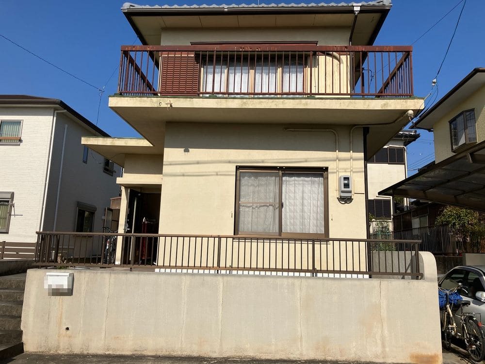 施工前_外壁全体 (2) 奈良市 外壁塗装 リペイント匠