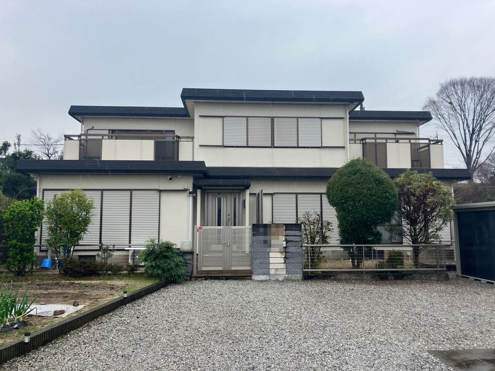 施工前_外壁全体 (3) 奈良市 外壁塗装 リペイント匠