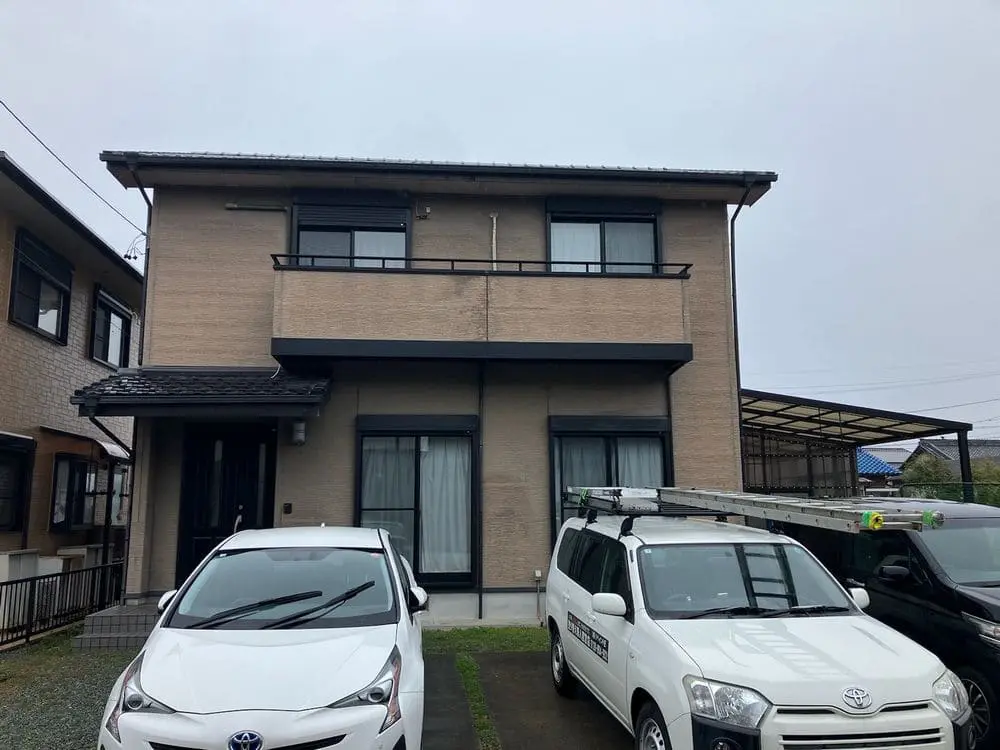 施工前_外壁全体-3-4 生駒市 外壁塗装 リペイント匠