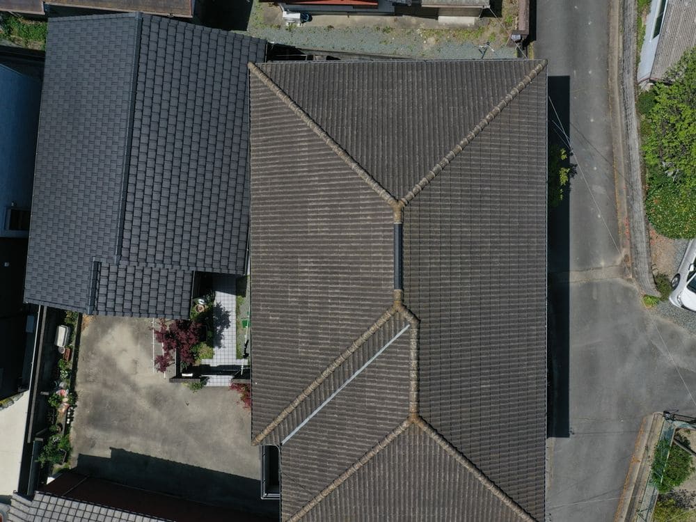 施工前_屋根全体 (2) 生駒市 屋根工事 リペイント匠