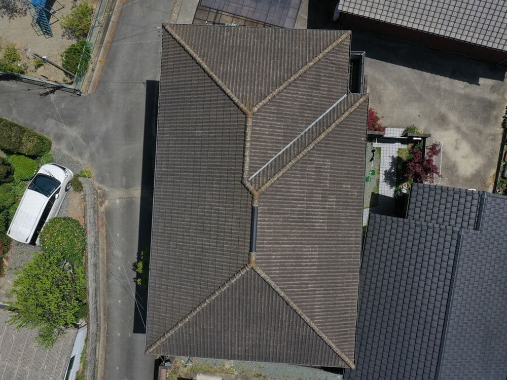 施工前_屋根全体 生駒市 屋根工事 リペイント匠