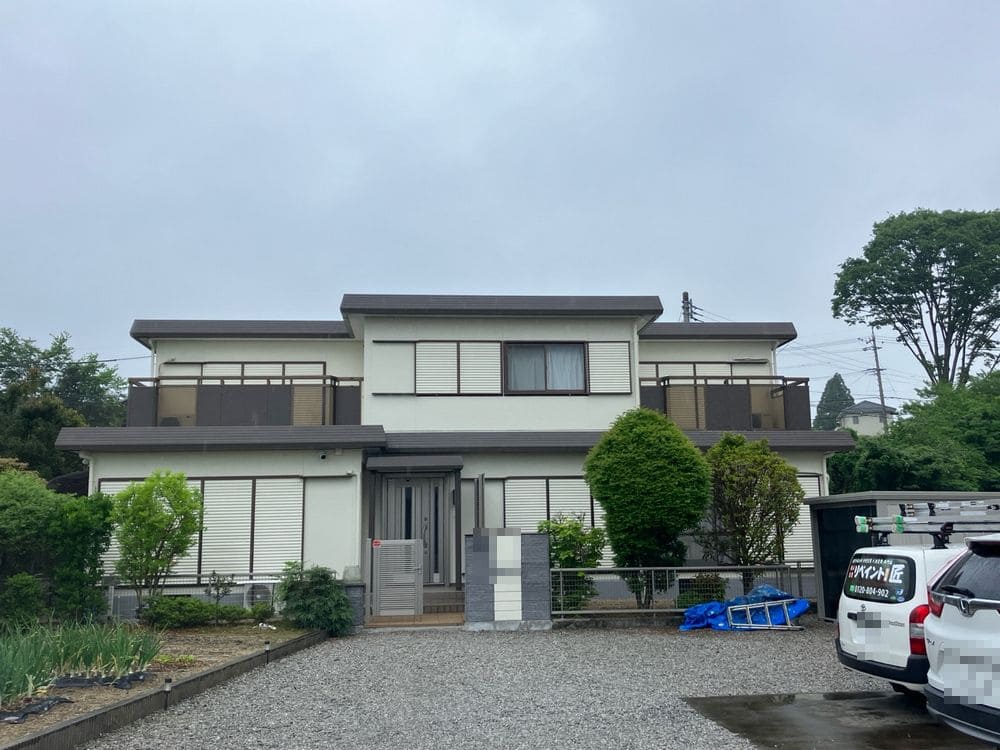 施工後_外壁全体 奈良市 外壁塗装 リペイント匠