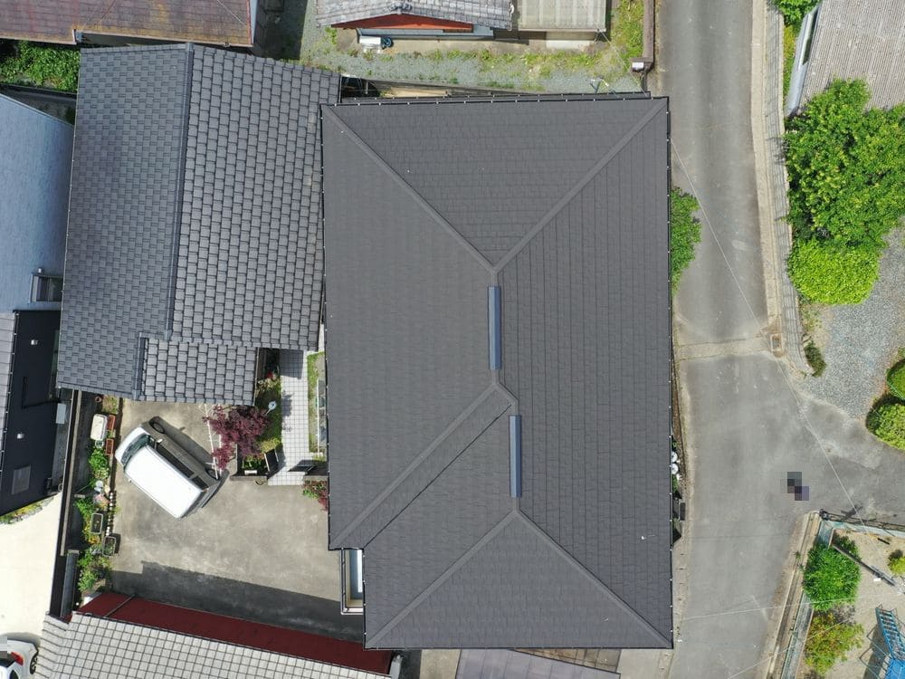 施工後_屋根全体 (2) 生駒市 屋根工事 リペイント匠