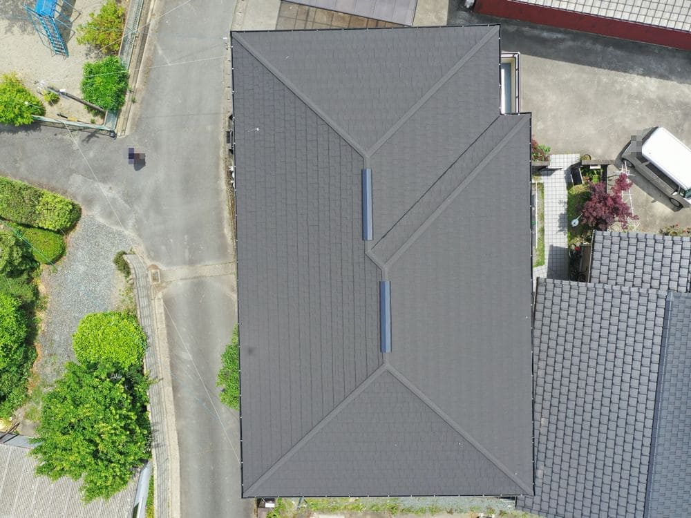 施工後_屋根全体 (3) 生駒市 屋根工事 リペイント匠