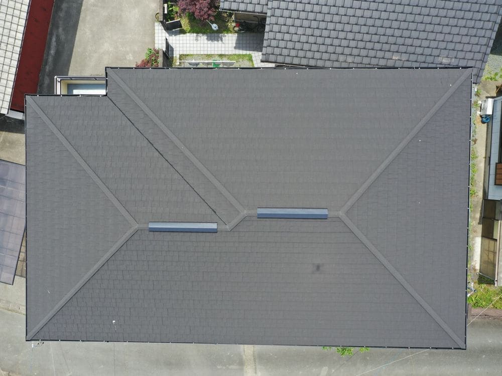 施工後_屋根全体 生駒市 屋根工事 リペイント匠