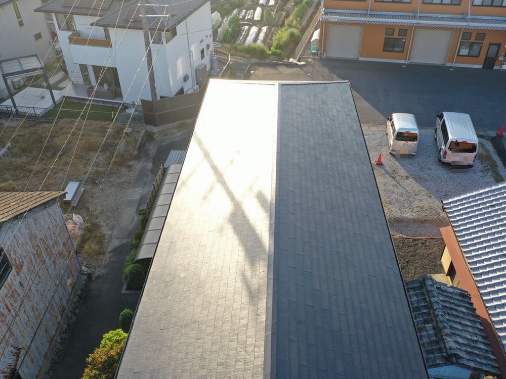 施工後_屋根全体 生駒市 外壁塗装 リペイント匠