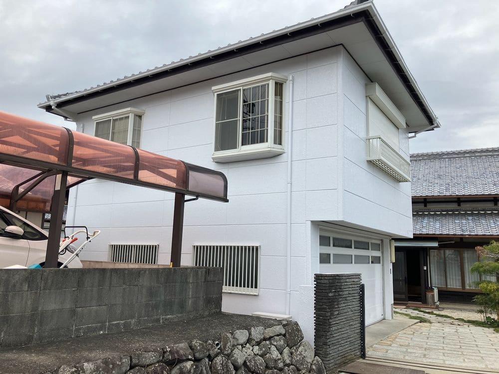 奈良市芸濃町T様_施工後_外壁全体 (2) 奈良市 外壁塗装 リペイント匠津