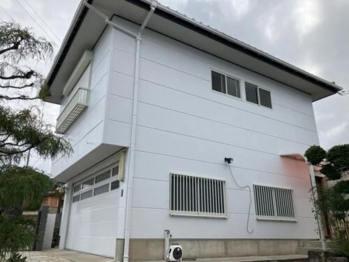 奈良市芸濃町T様_施工後_外壁全体-3-500x375 奈良市 外壁塗装 リペイント匠