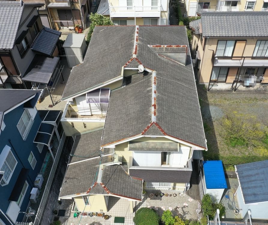 I様(伊勢)施工前_屋根全体 橿原市 屋根工事 リペイント匠