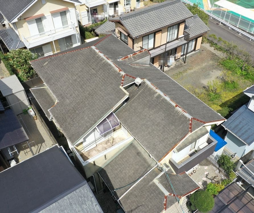I様(伊勢)施工前_屋根全体 橿原市 屋根工事 リペイント匠