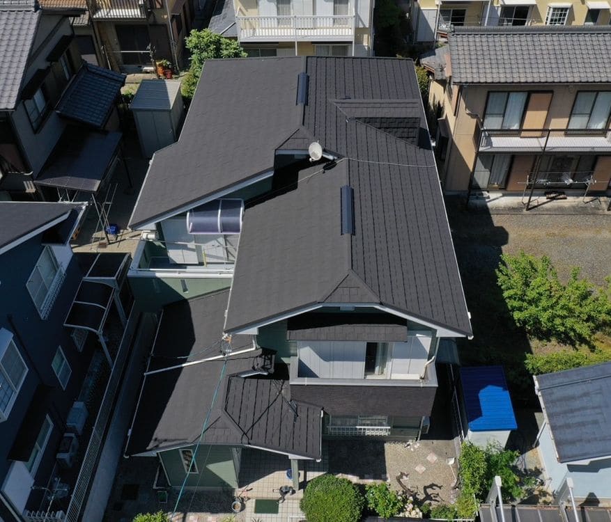 I様(伊勢)施工後_屋根全体 橿原市 屋根工事 リペイント匠
