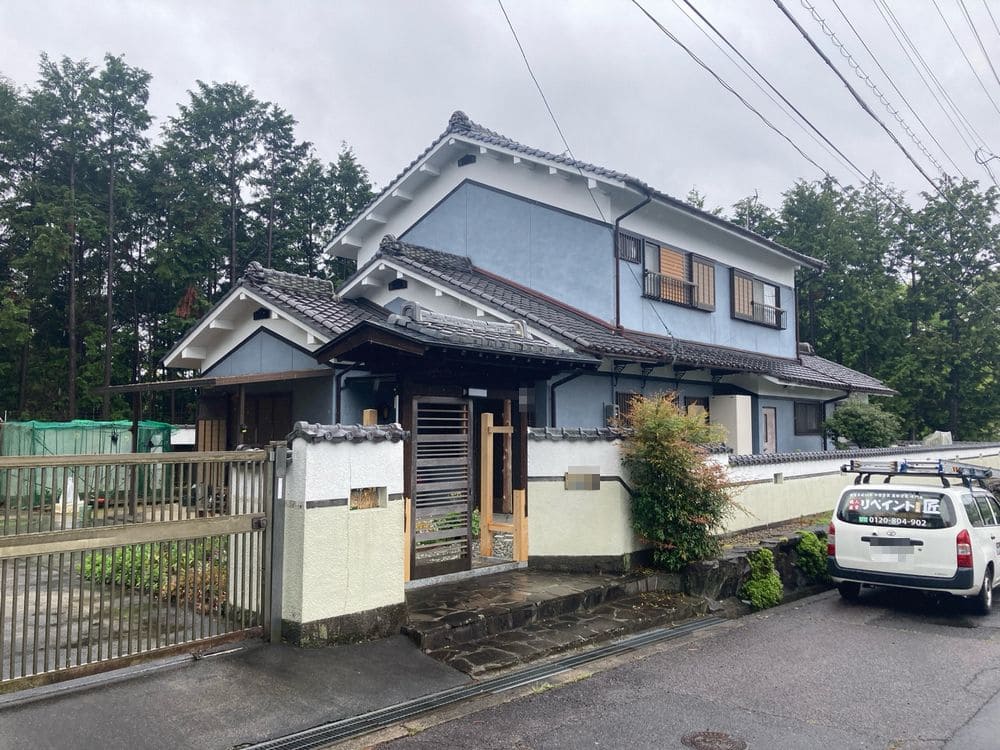 橿原市H様_施工前_外壁全体 (3) 橿原市 外壁塗装 リペイント匠