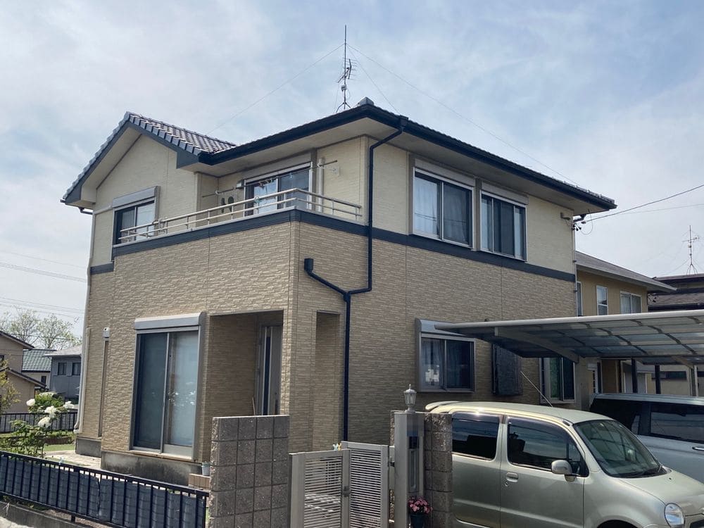 橿原市N様_施工前_外壁全体 橿原市 外壁塗装 リペイント匠