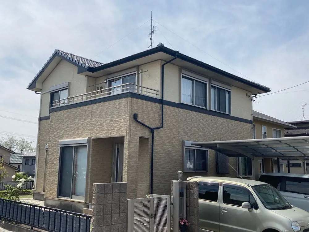 橿原市N様_施工前_外壁全体-1 橿原市 外壁塗装 リペイント匠