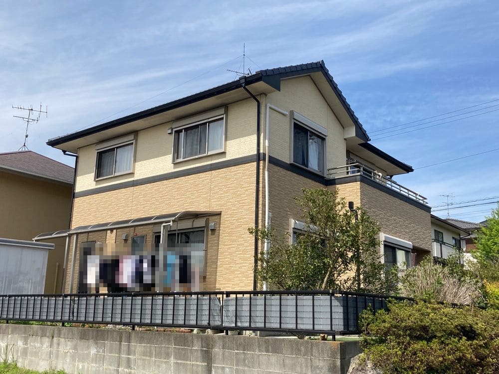 橿原市N様_施工前_外壁全体 (2) 橿原市 外壁塗装 リペイント匠