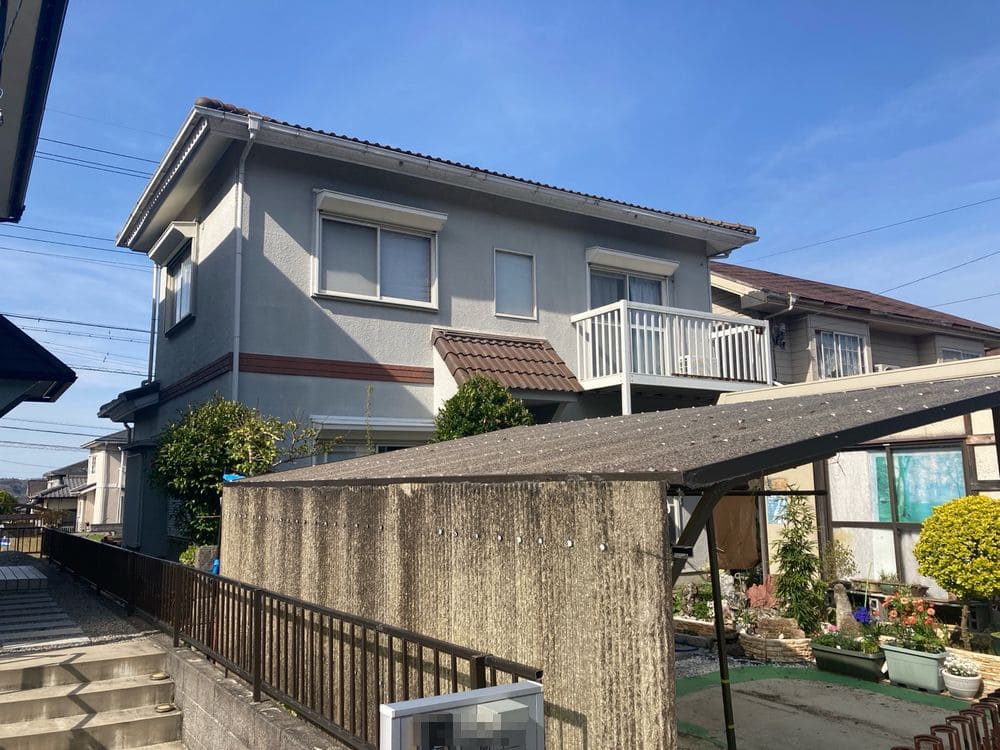 橿原市N様_施工前_外壁全体 (3) 橿原市 外壁塗装 リペイント匠