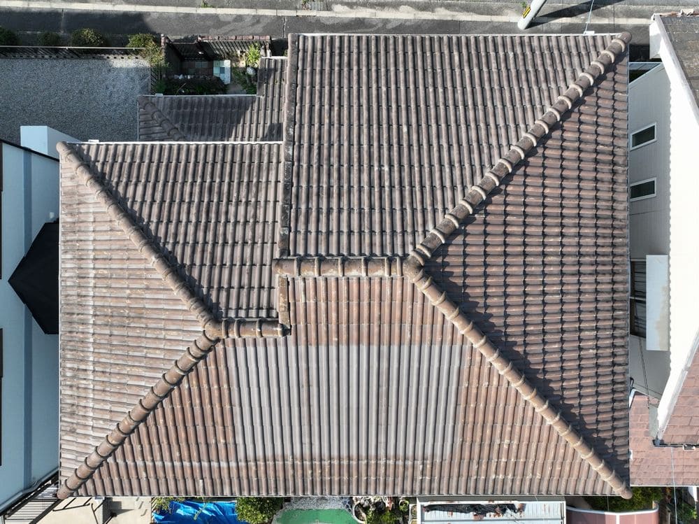橿原市N様_施工前_屋根全体 橿原市 外壁塗装 リペイント匠