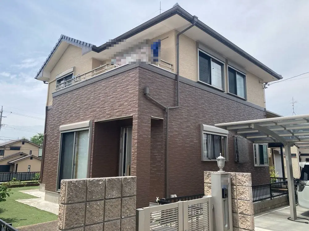 橿原市N様_施工後_外壁全体-1 橿原市 外壁塗装 リペイント匠