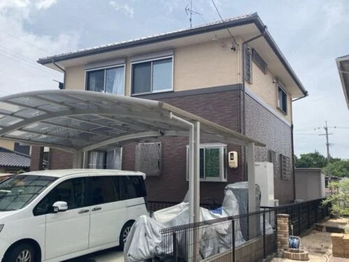 橿原市N様_施工後_外壁全体-3-1-500x375 橿原市 外壁塗装 リペイント匠