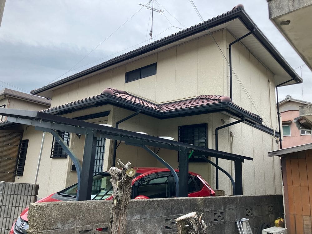 施工前_外壁全体 奈良市 外壁塗装 リペイント匠