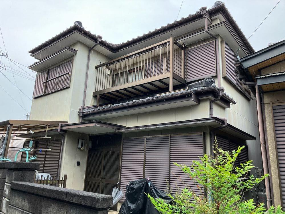 施工前_外壁全体 生駒市 外壁塗装 リペイント匠