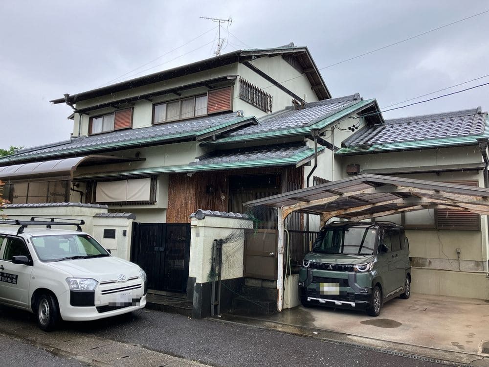 生駒市T様_施工前_外壁全体 (2) 生駒市 外壁塗装 リペイント匠