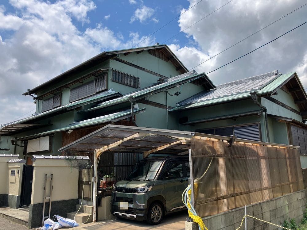 生駒市T様_施工後_外壁全体 生駒市 外壁塗装 リペイント匠