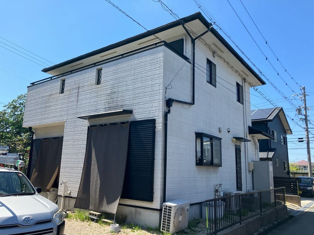 奈良市T様_施工前_外壁全体 (3) 奈良市 外壁塗装 リペイント匠