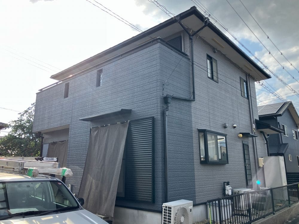 奈良市T様_施工後_外壁全体 (3) 奈良市 外壁塗装 リペイント匠