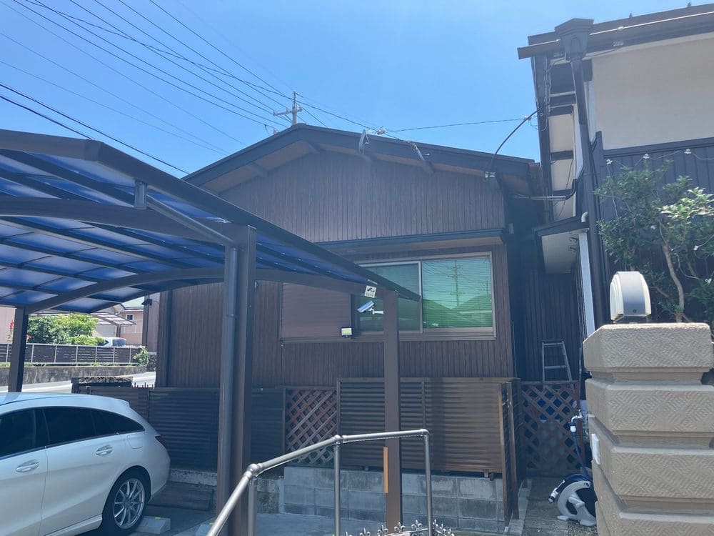 生駒市N様_施工前_外壁全体 生駒市 外壁塗装 リペイント匠