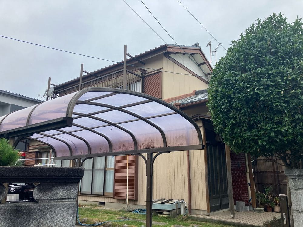 N様橿原市_施工前_外壁全体(2) 橿原市 外壁塗装 リペイント匠