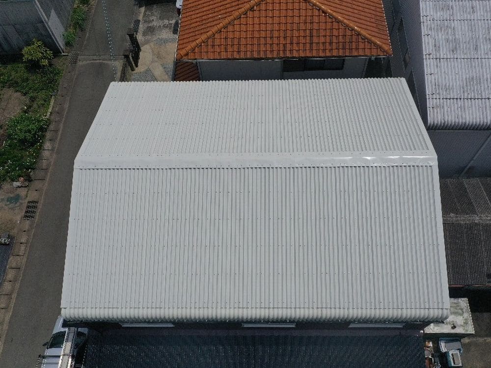施工後_屋根全体 (2) 奈良市 屋根工事 リペイント匠