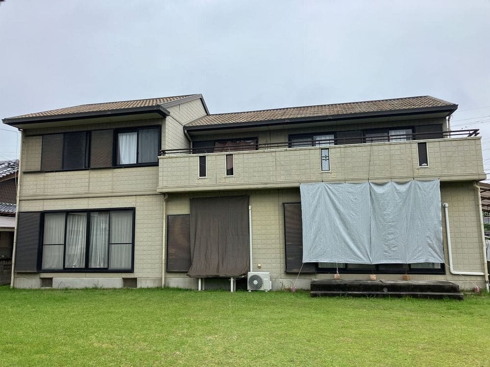 奈良市H様_施工前_外壁全体 奈良市 外壁塗装 リペイント匠