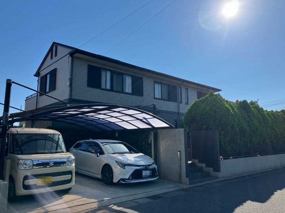 奈良市H様_施工後_外壁全体 (3) 奈良市 外壁塗装 リペイント匠