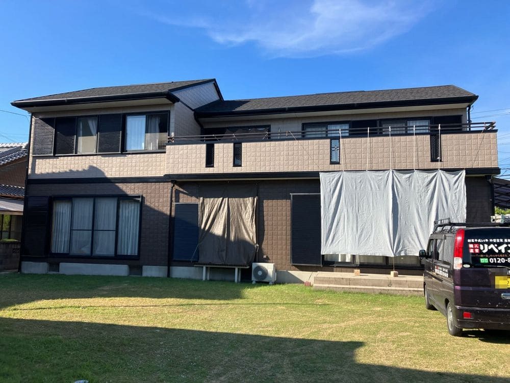 奈良市H様_施工後_外壁全体 奈良市 外壁塗装 リペイント匠