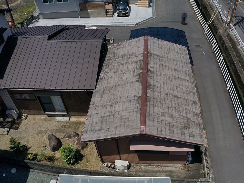 生駒市N様_施工前_屋根全体 (2) 生駒市 外壁塗装 リペイント匠